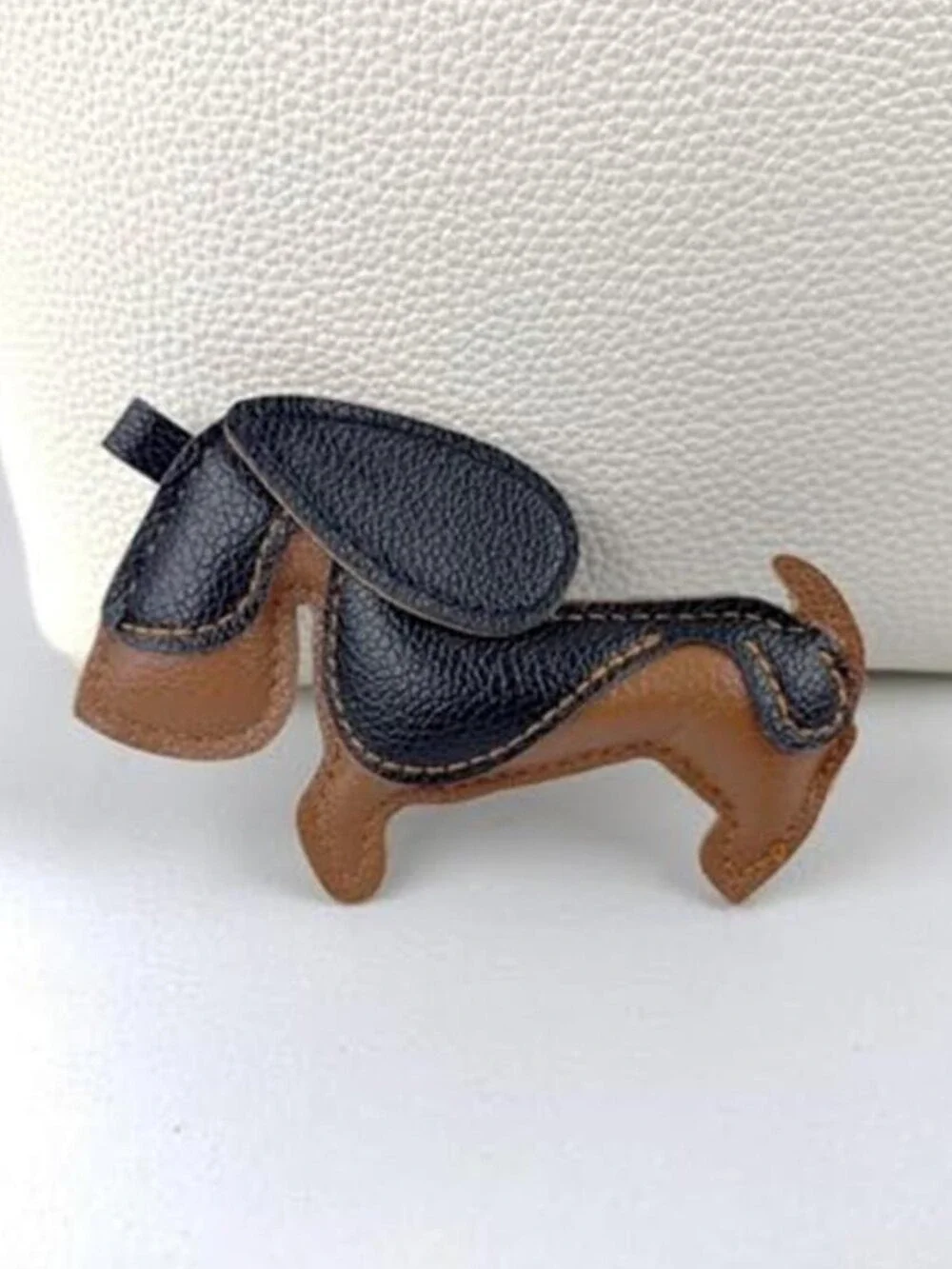 Dachshund Bag Charm, Fashion Dog Charm for Purse Handbags Bag Accessories